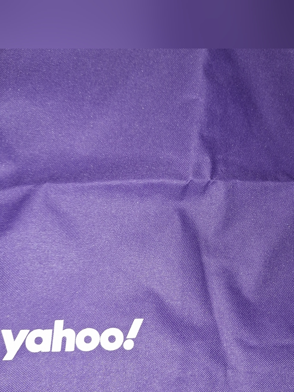 Yahoo Advertising Purple Tote Handbag
